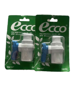 Van khóa nước Ecco 2 đầu răng